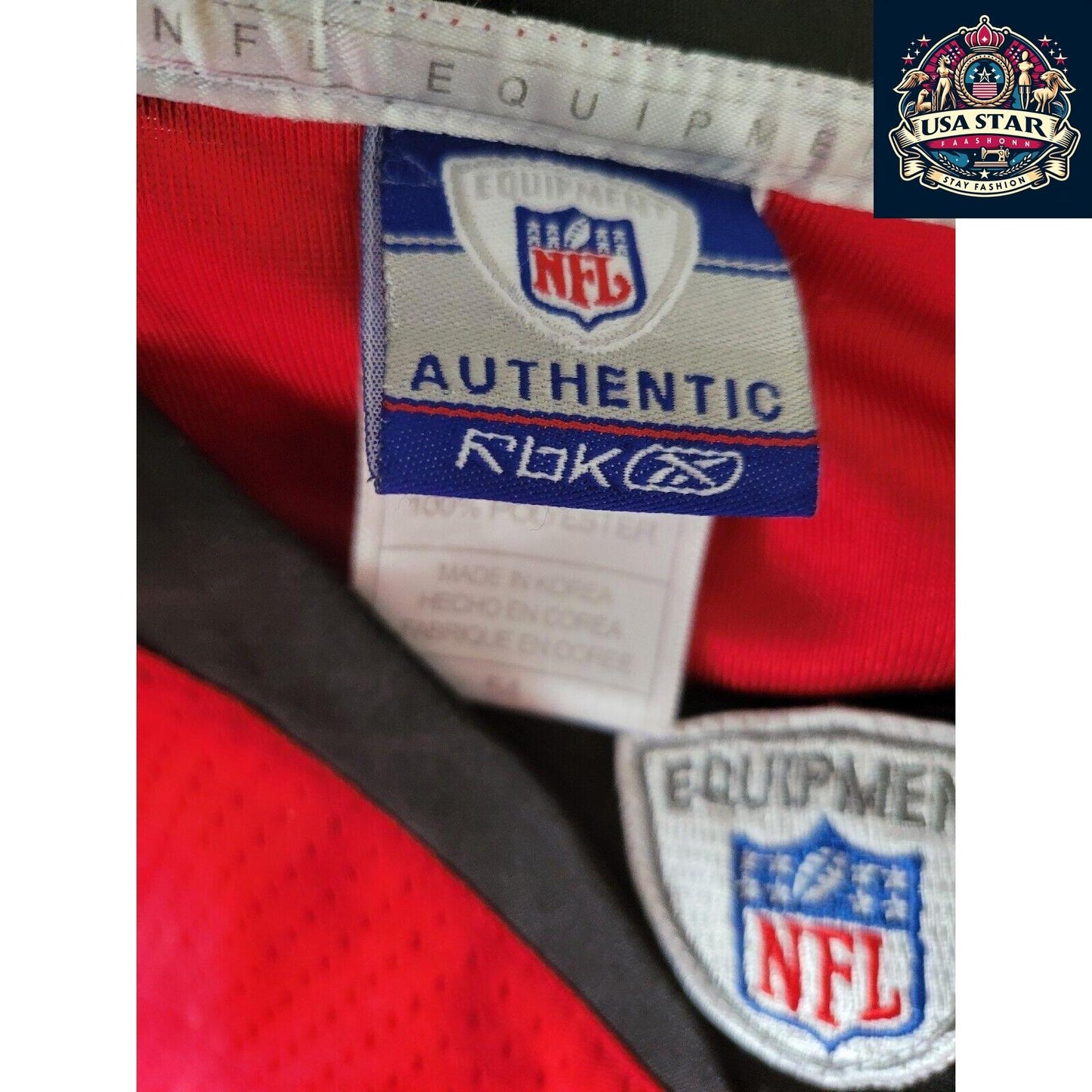 Vintage Falcons Jersey XL - Reebok NFL Atlanta Falcons #33 Turner, Classic Design, Comfortable Fit - USASTARFASHION