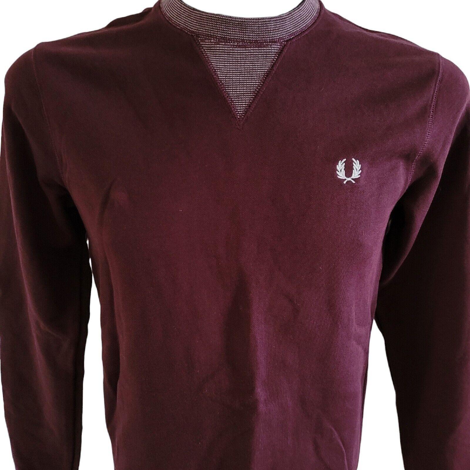 Fred Perry Men's XS Sweatshirt - Classic Design, Soft & Cozy Fabric, Vintage Charm-USASTARFASHION