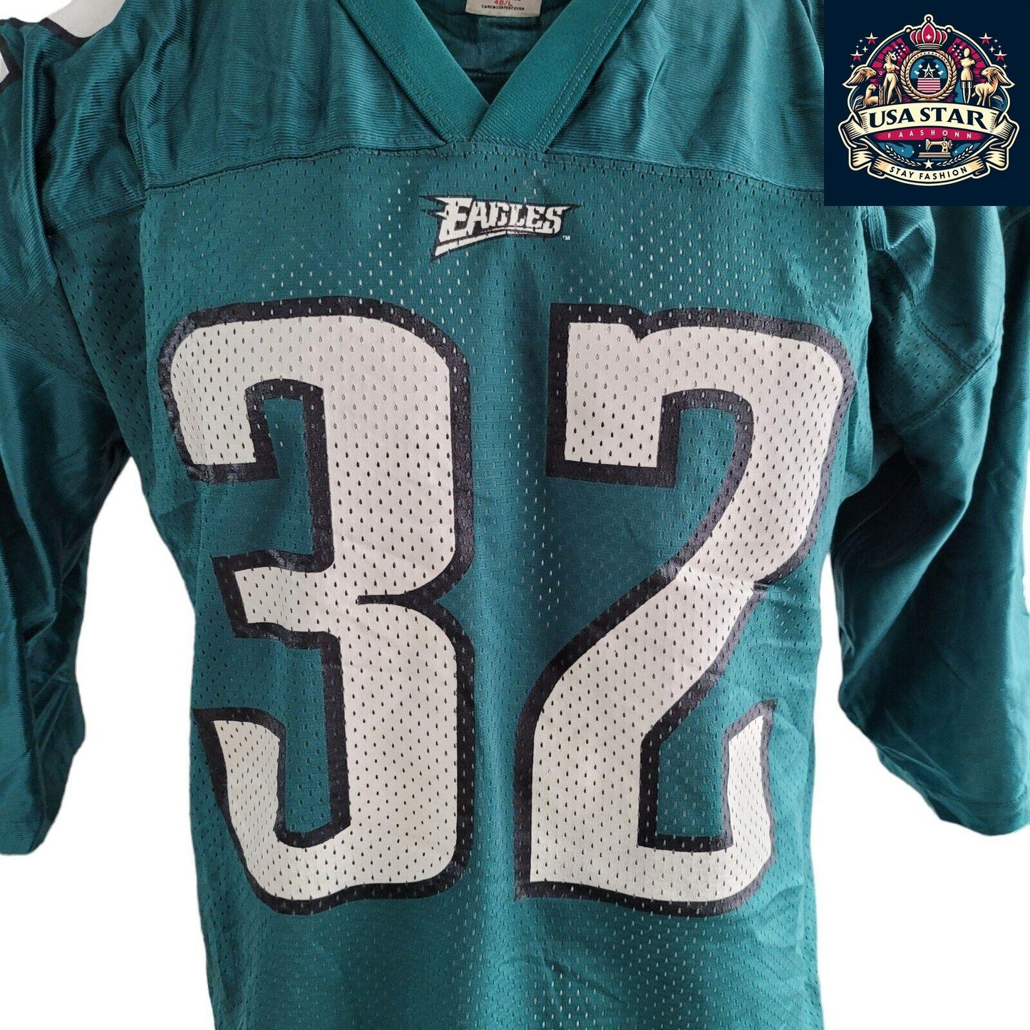 Ricky Watters #32 Philadelphia Eagles Vintage Jersey Size 48 (L) by Starter - Rare Collectible - USASTARFASHION