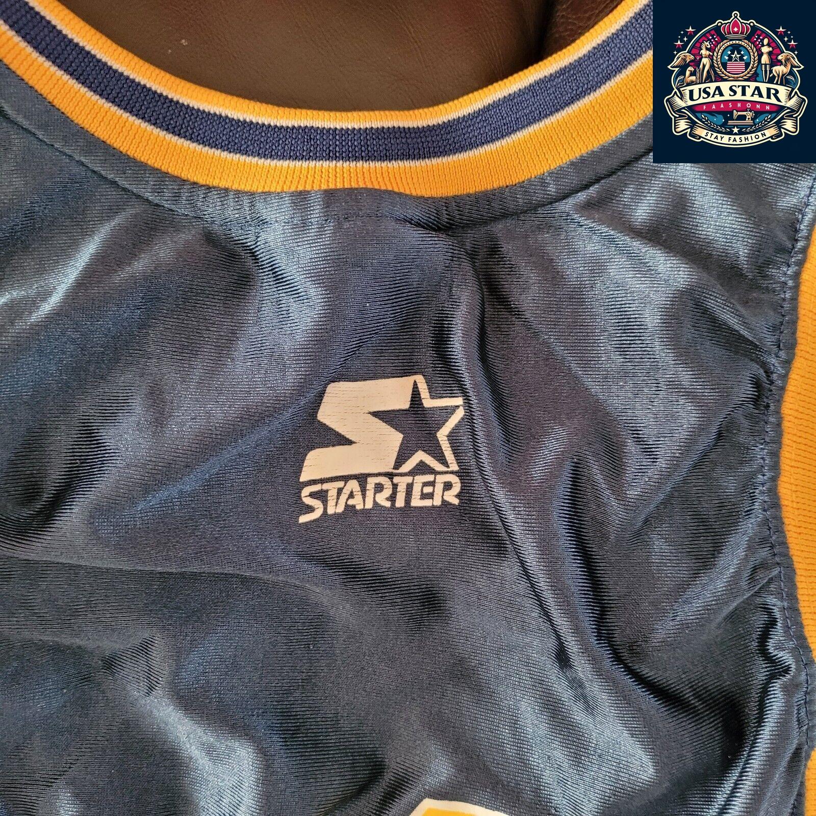 Vintage Michigan Wolverines Jersey Starter #4 Chris Webber Size 48 Large Pre-Owned Classic - USASTARFASHION