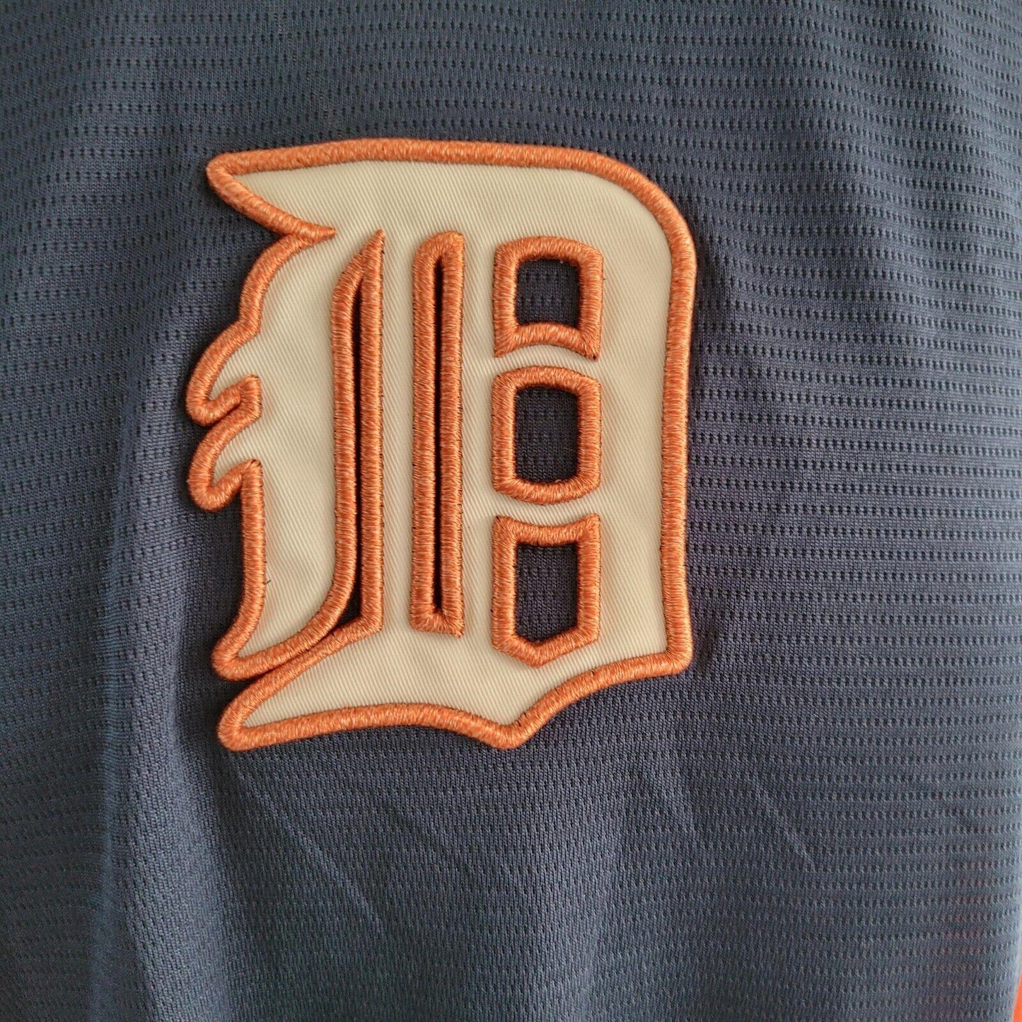 DETROIT TIGERS #9 Carlos Guillen Majestic SZ M Vintage Baseball Jersey-USASTARFASHION