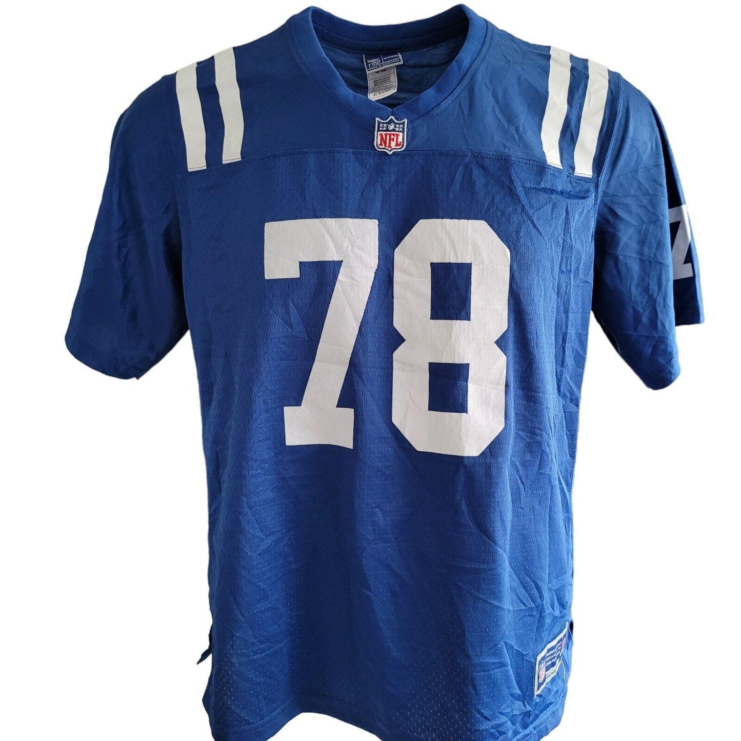 Indianapolis Colts Women's XL Jersey #78 - Official NFL Merchandise-USASTARFASHION