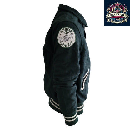 Vintage 1993 MSU Spartans Jacket - Holloway Original Collage with Pockets and Band Logo - USASTARFASHION