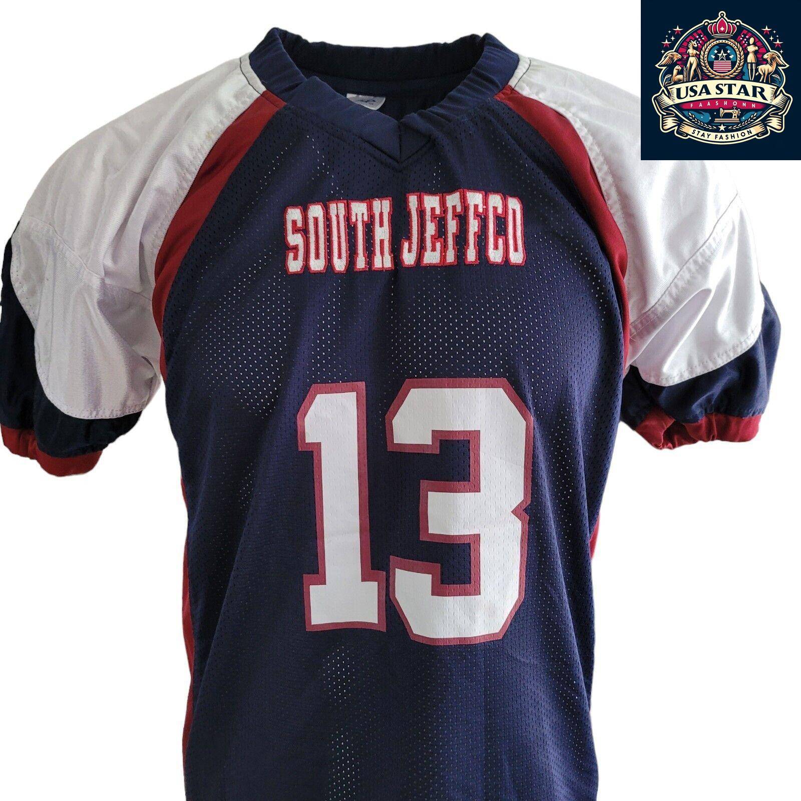 South Jeffco Falcons Jersey #13 - Stylish Adult S, Comfortable Breathable Fabric, Team Spirit - USASTARFASHION