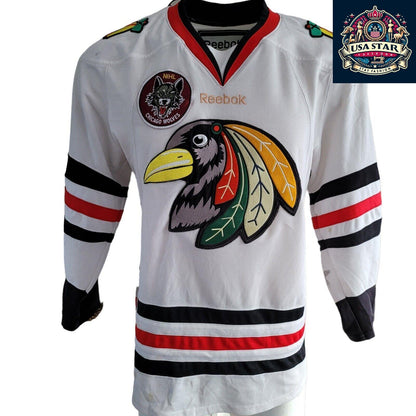 NWHL Blackbirds Jersey Chicago Blackhawks Swygert 69 Size S Vintage Style Pre-Owned - USASTARFASHION