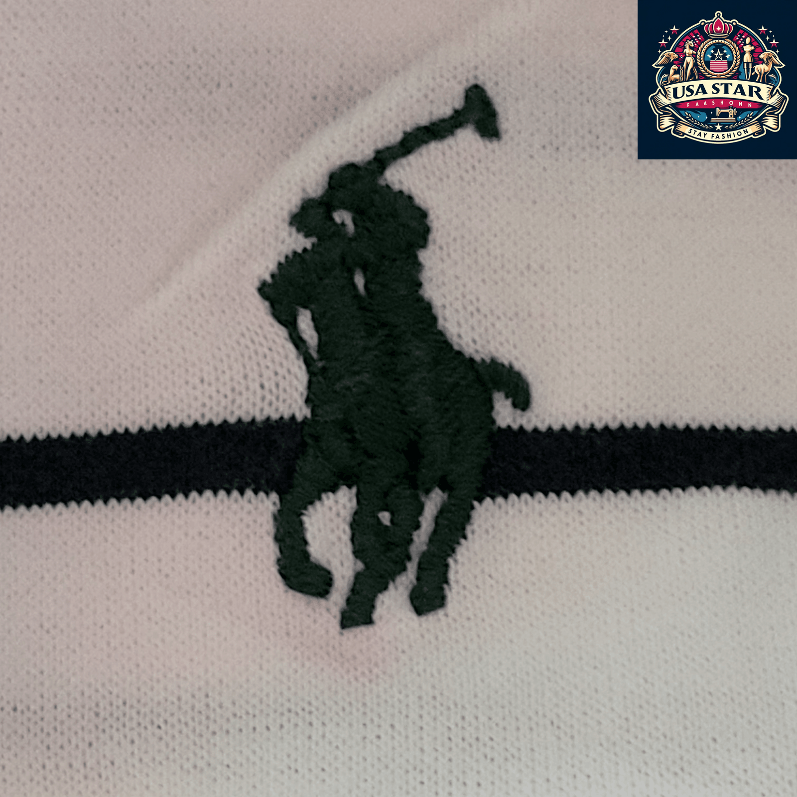 Ralph Lauren Golf Polo Shirt XXL 100% Cotton Striped Design for Style and Comfort - USASTARFASHION