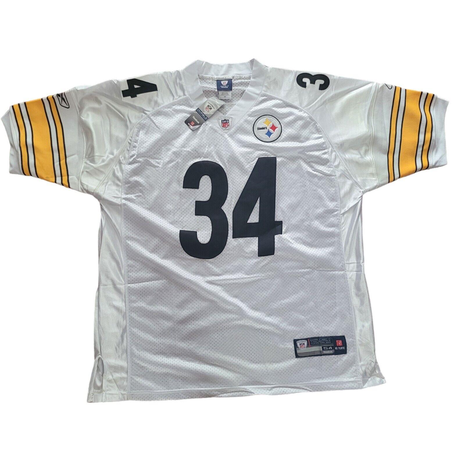 Pittsburgh Steelers Reebok NFL Mendenhall #34 Jersey - Size 54 (2XL)-USASTARFASHION