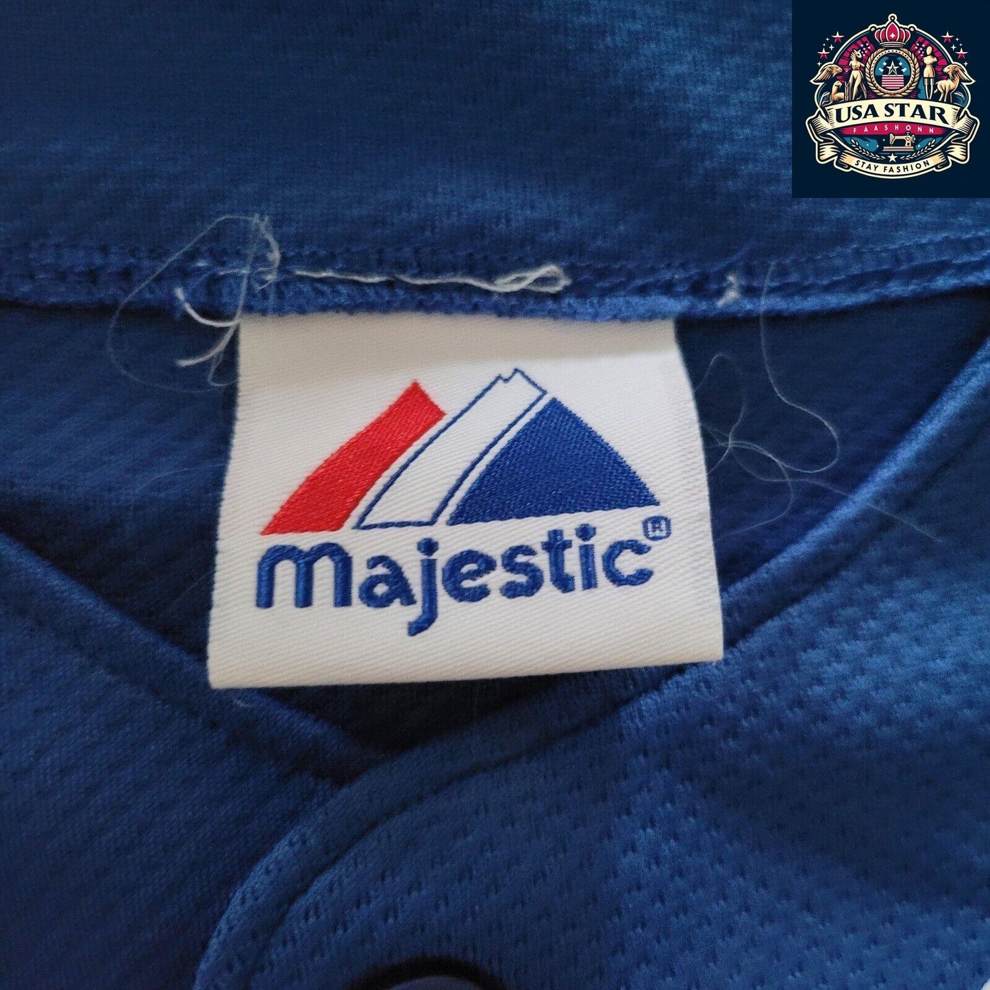 Majestic Chicago Cubs Youth Jersey #1 Fukudome - Comfortable Fit, Durable Design, Size L - USASTARFASHION