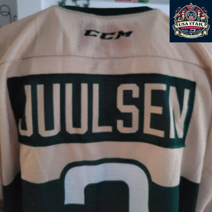 Official CCM Canadian Hockey League Jersey, Juulsen #3, Men's XL - High-Quality & Comfortable - USASTARFASHION