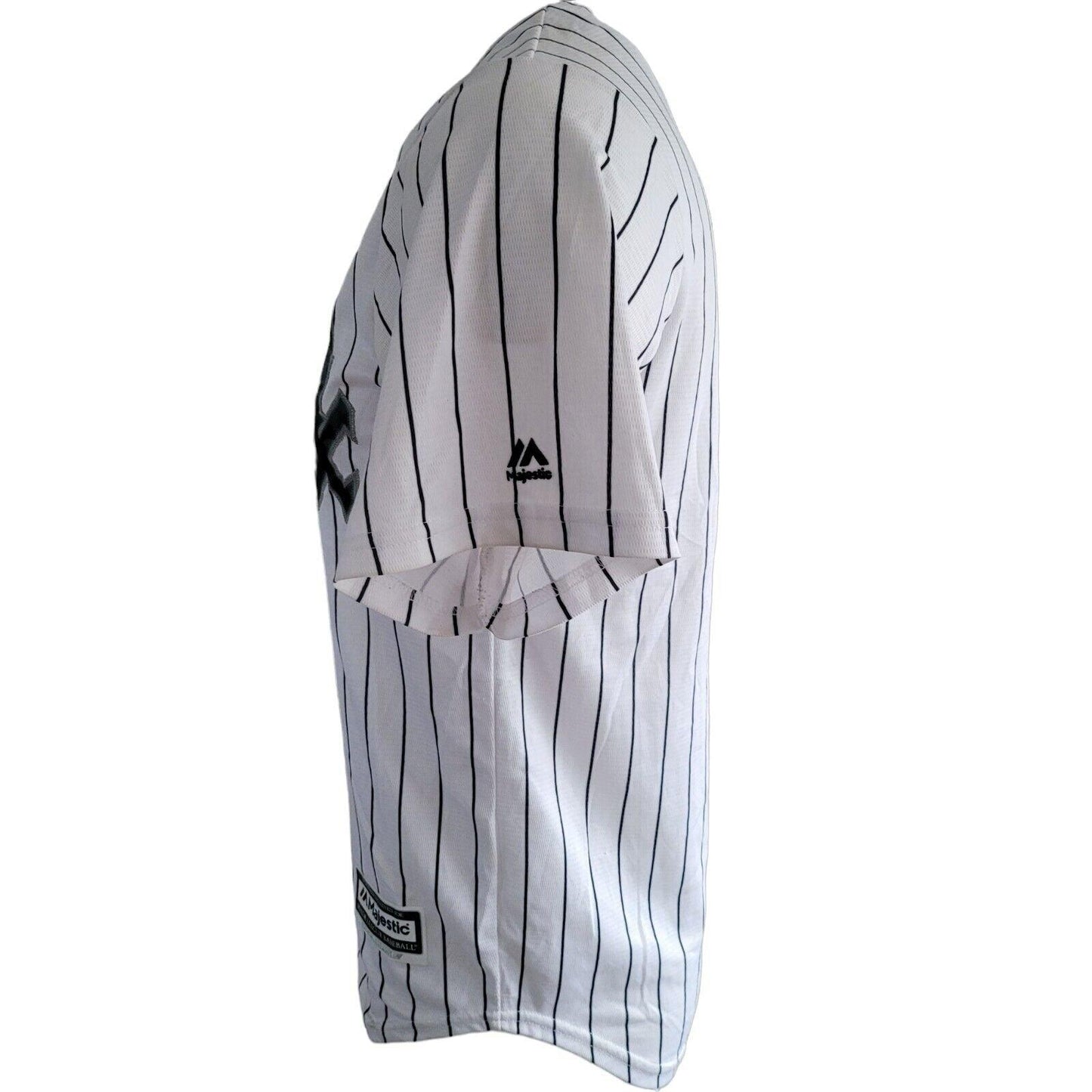 Chicago White Sox Majestic Baseball Jersey - Black & White - Size Small - Breathable & Vintage Design-USASTARFASHION