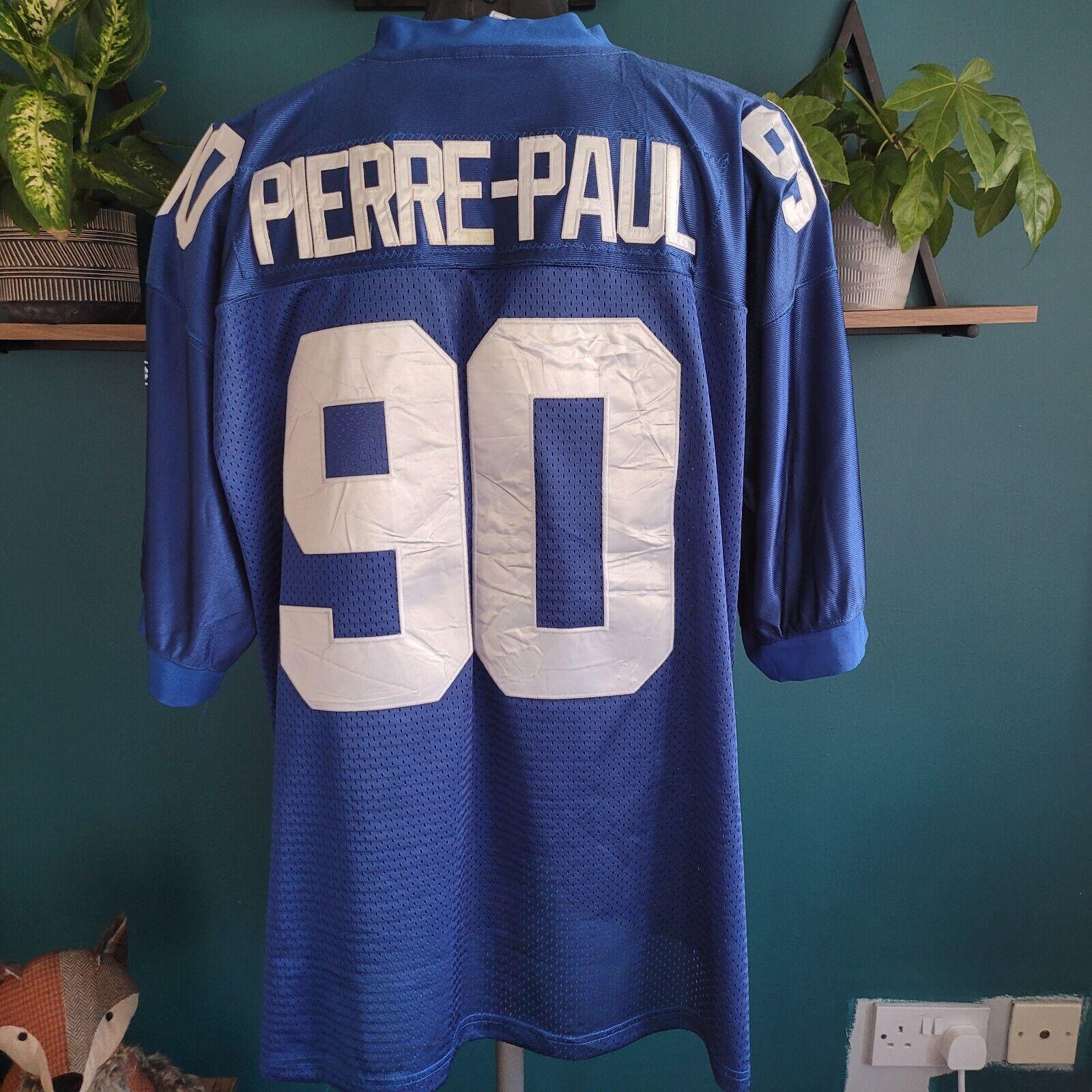 New York Giants Pierre Paul #90 Stitched Team XXL Jersey - Authentic NFL US56-USASTARFASHION