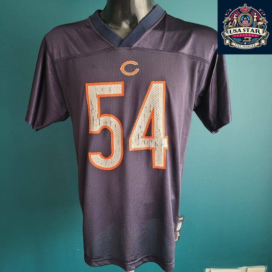 Chicago Bears Jersey Youth Urlacher 54 XL - Lightweight, Comfortable Fit for Ages 18-20 - USASTARFASHION