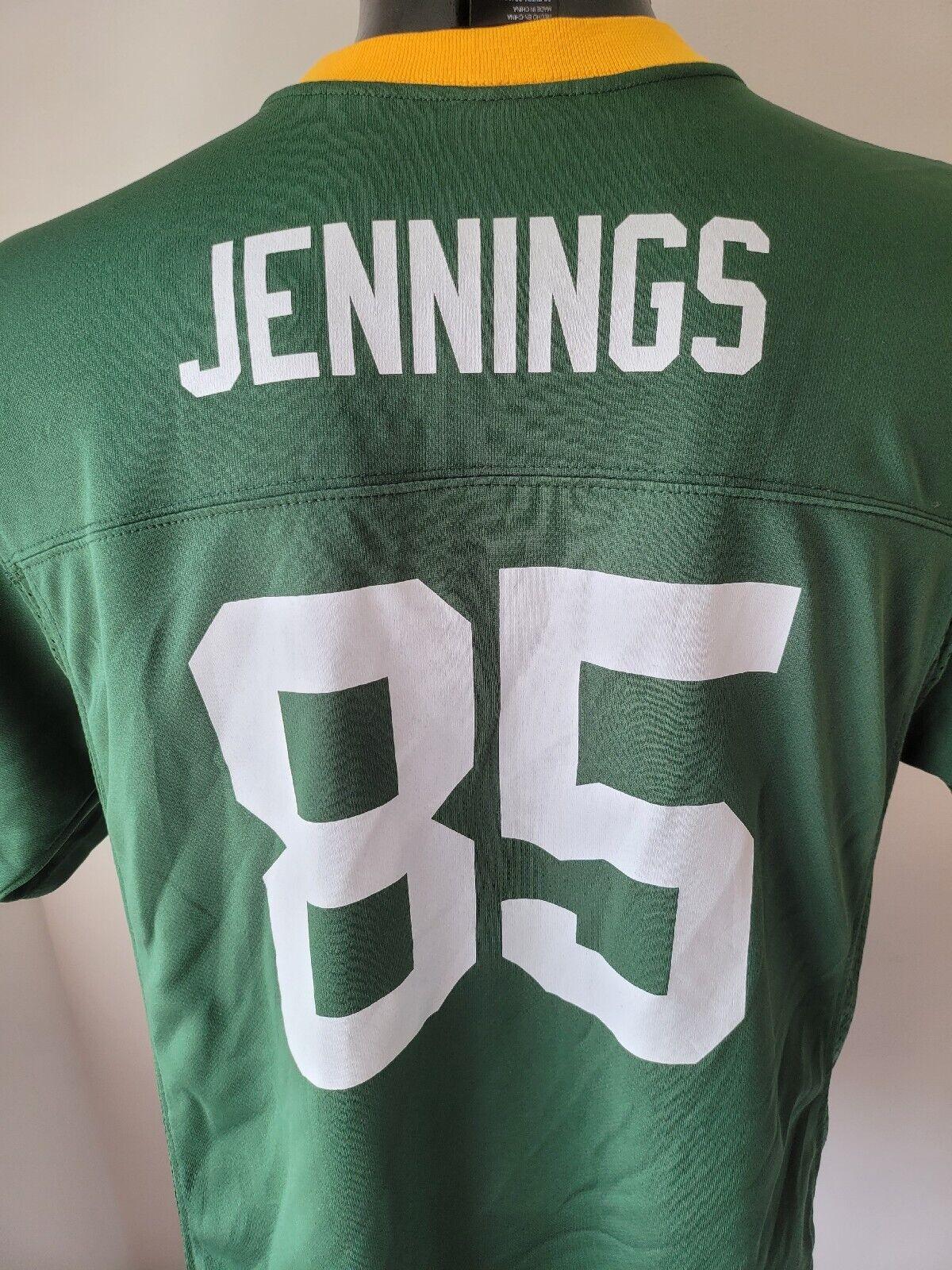 Green Bay Packers #85 Greg Jennings Men's Authentic NFL Jersey -  Iconic Team Colors-USASTARFASHION