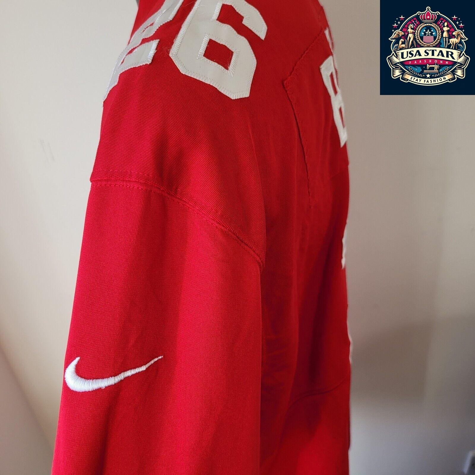 Saquon Barkley Jersey #26 New York Giants XL Red | Authentic NFL On-Field Design by Nike - USASTARFASHION