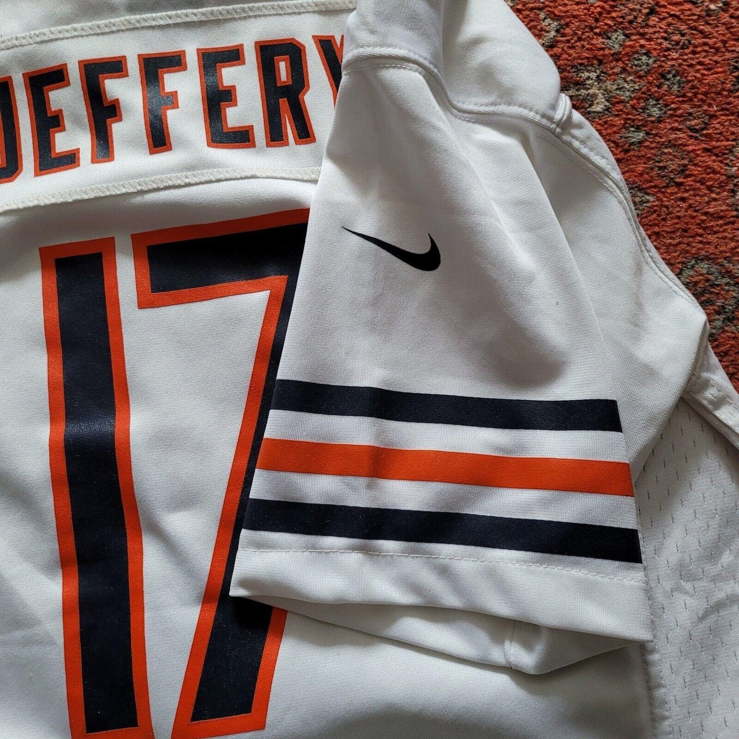 Authentic NFL Chicago Bears JEFFRY #17 Youth Jersey - Size L (16-18)-USASTARFASHION