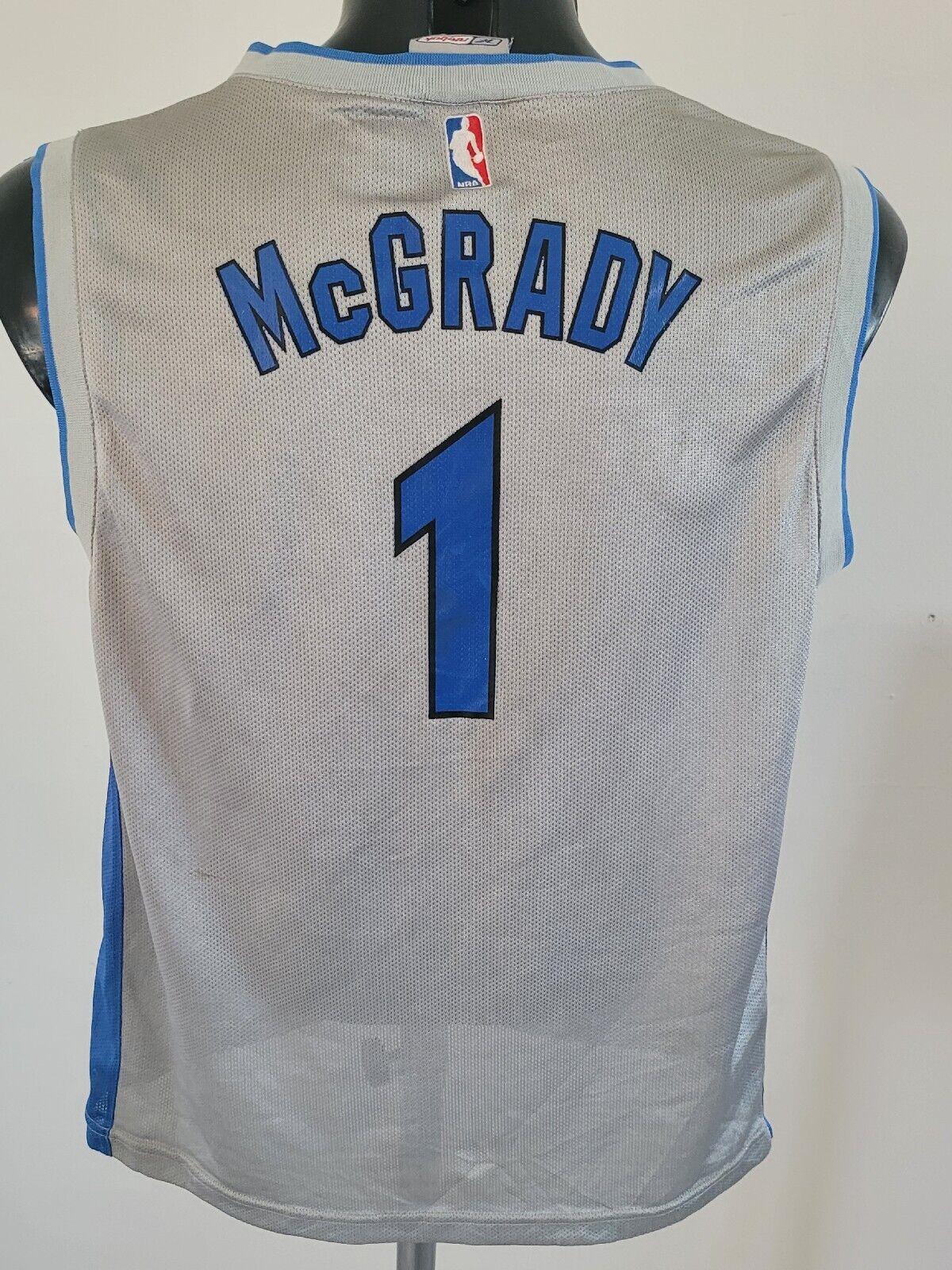 Reebok Orlando Magic Tracy McGrady #1 Youth Jersey - Size L (14-16)-USASTARFASHION