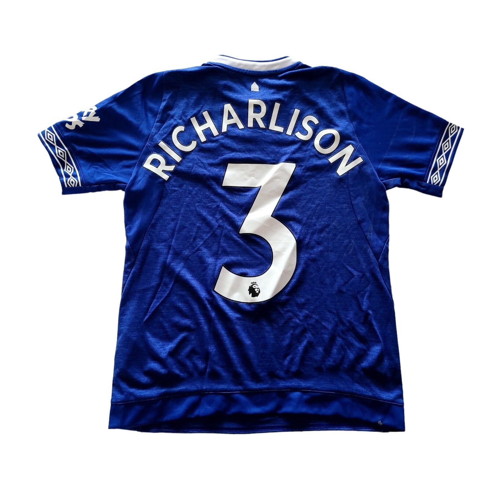 Everton FC Umbro Home Shirt YL Richarlison 3 - Official Merchandise-USASTARFASHION