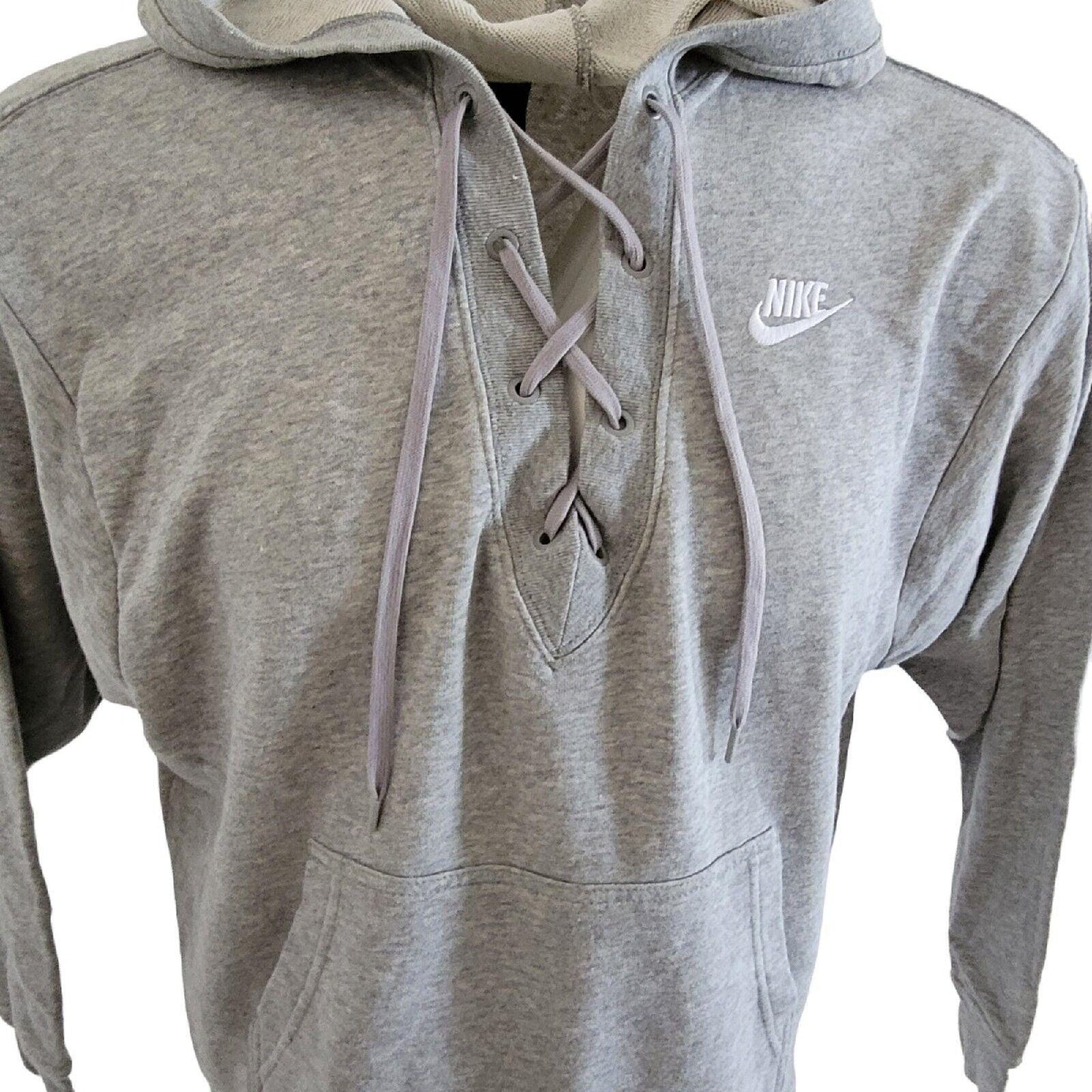 Nike Men's Grey Hoodie - Size Small (Chest 44", Length 28")-USASTARFASHION