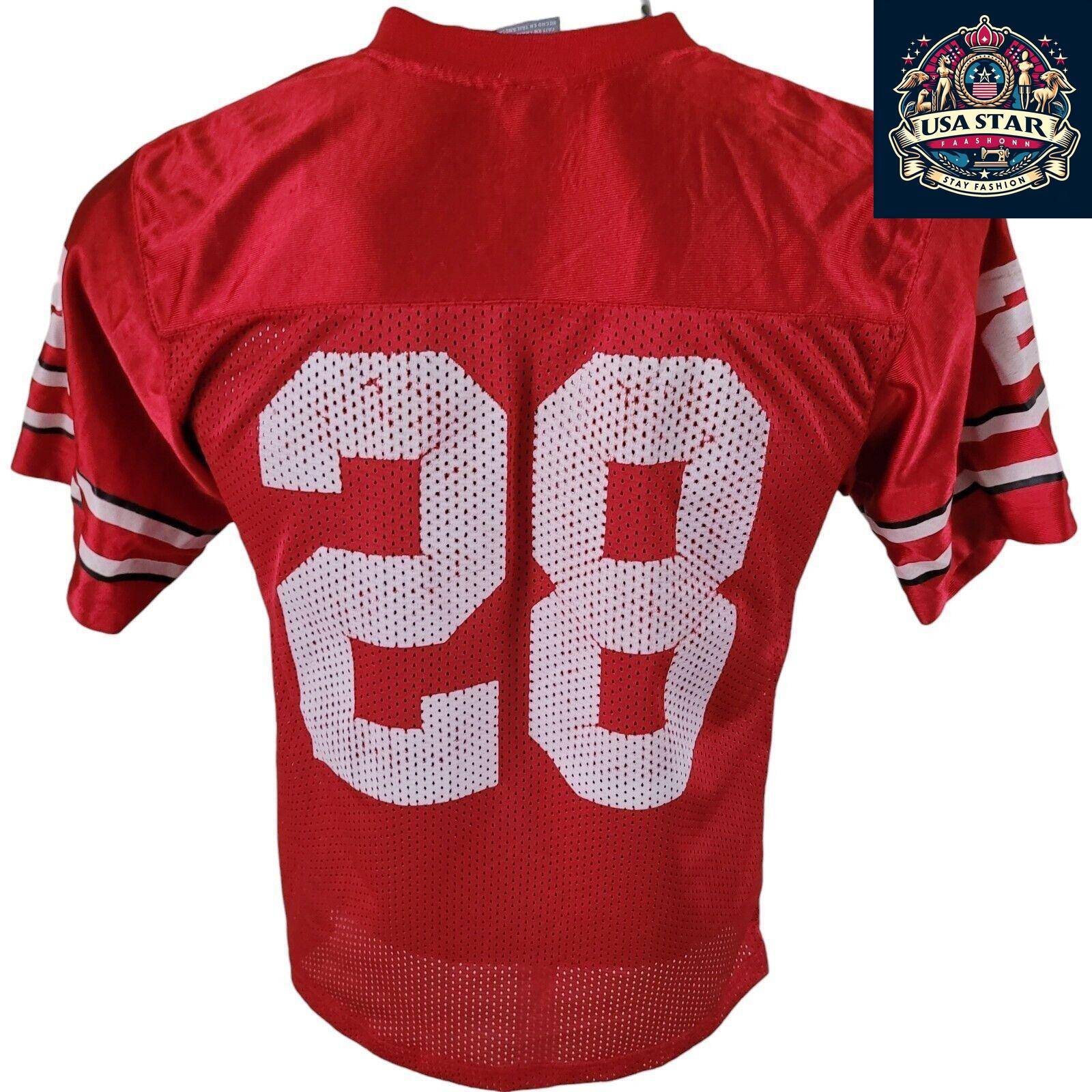 Ohio State Youth Football Jersey #28 - Comfortable, Durable Design for Young Fans - USASTARFASHION