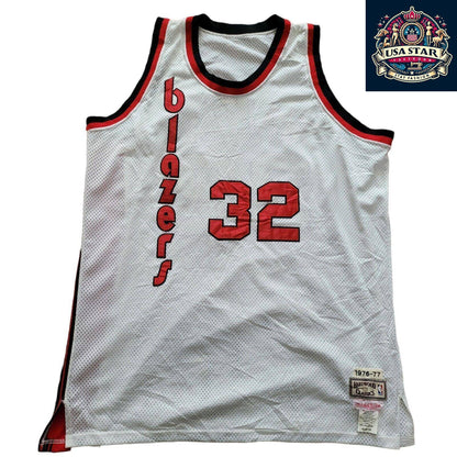 Bill Walton Jersey Portland Trail Blazers #32 Mitchell & Ness Hardwood Classics 1976-77 Size 56 - USASTARFASHION