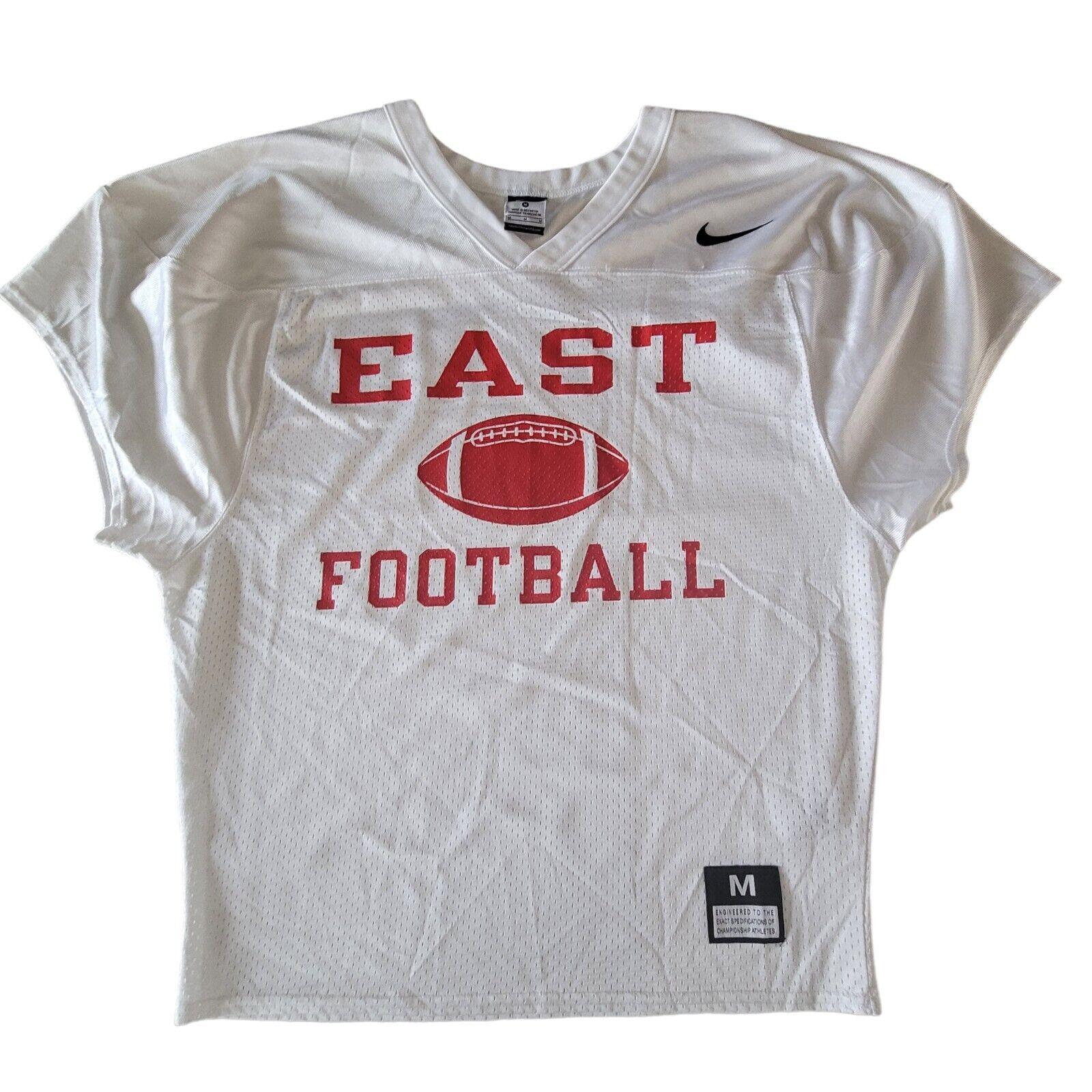 Nike East Football American Jersey White Size M | Vintage Grade A, Iconic Team Emblem, Durable Quality-USASTARFASHION