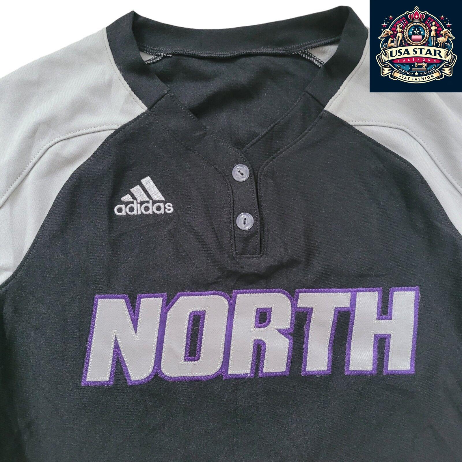 Adidas Kids Jersey North #5 for Ages 14-16, Durable Fabric, Iconic Logo, Stylish Sportswear - USASTARFASHION