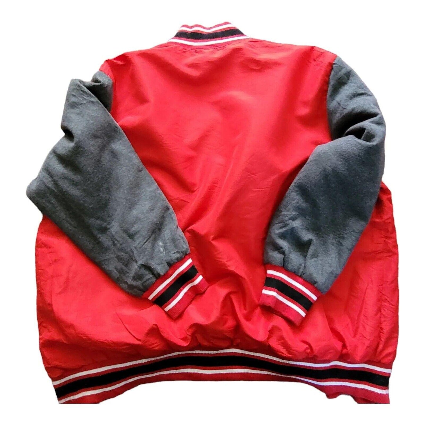 G-III APPAREL Detroit Red Wings Varsity Jacket in 4XL, Premium Quality-USASTARFASHION