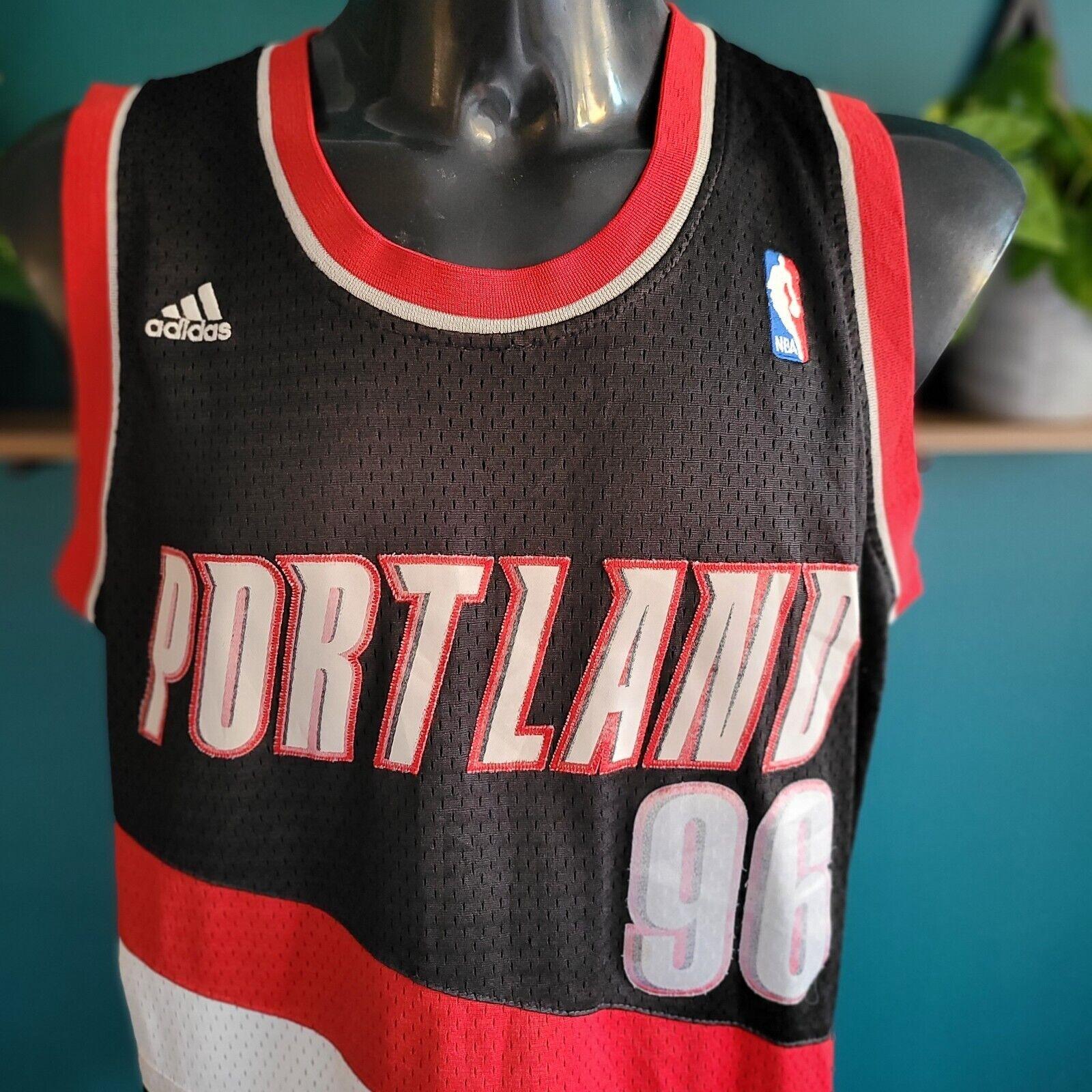 NBA Adidas #96 Portland Jones Soda Jersey - Size M-USASTARFASHION