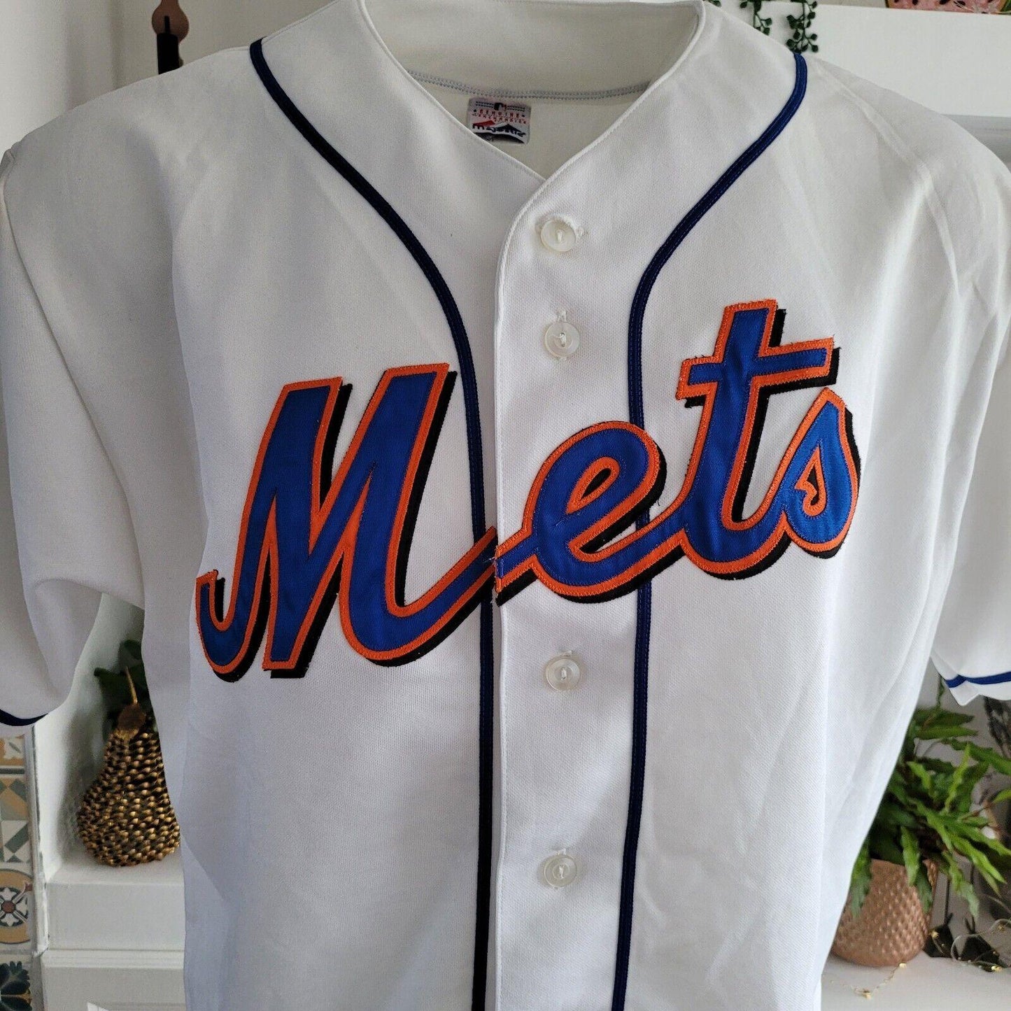 New York Mets David Wright #5 Majestic Jersey - XL Official Fan Apparel-USASTARFASHION