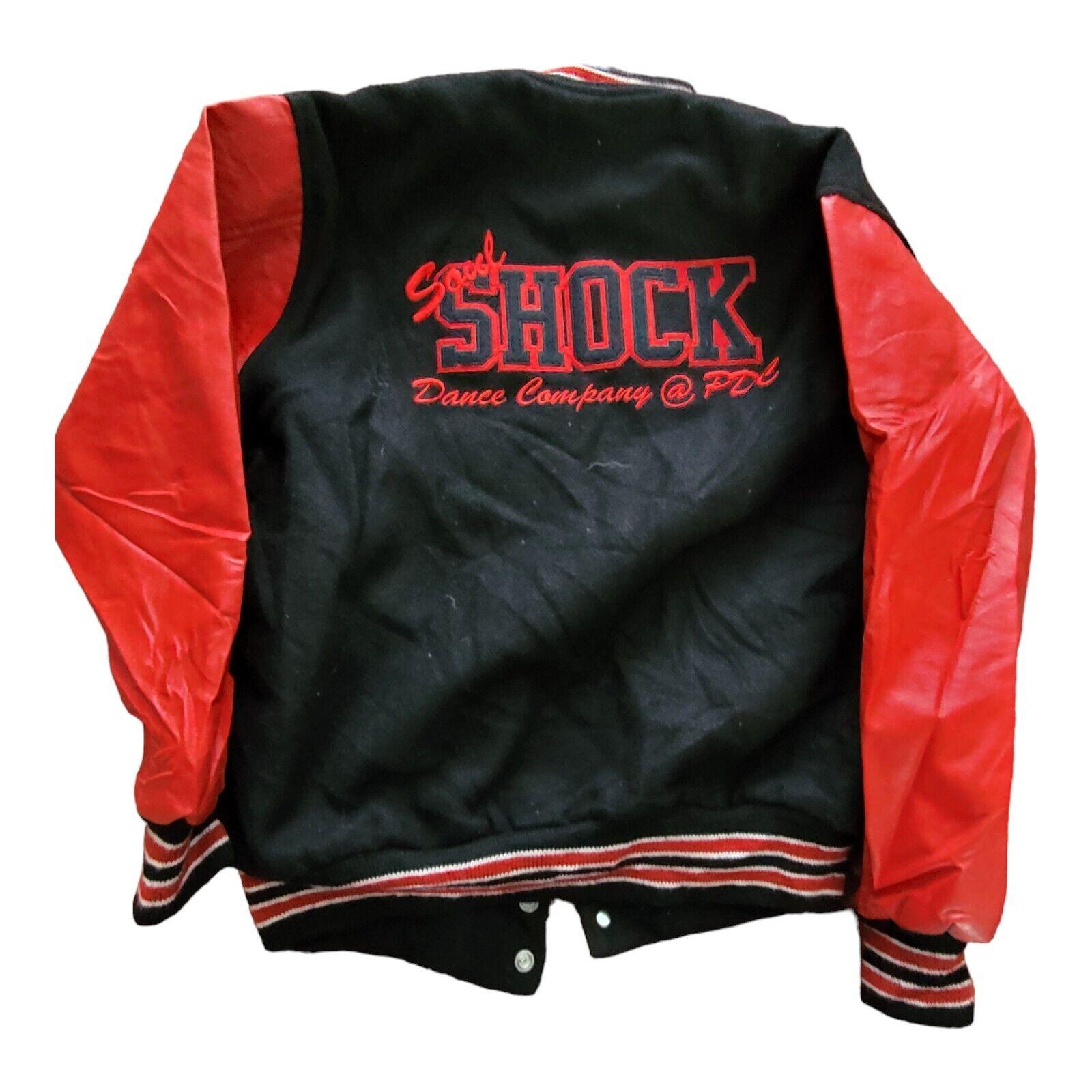 Soul Shock Marielle Varsity Wool Leather Jacket XS by Game Made In USA-USASTARFASHION