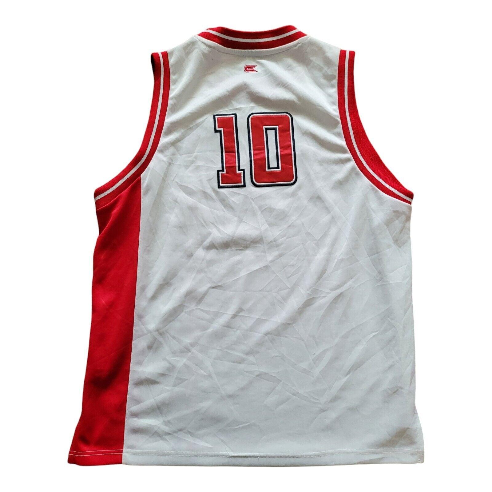 Vintage St. John's Red Storm Basketball Jersey '92 | Size L, #10-USASTARFASHION