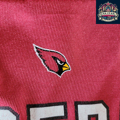 NFL Arizona Cardinals Larry Fitzgerald Jersey #11 by Reebok, Authentic Medium Size, Durable & Comfortable - USASTARFASHION