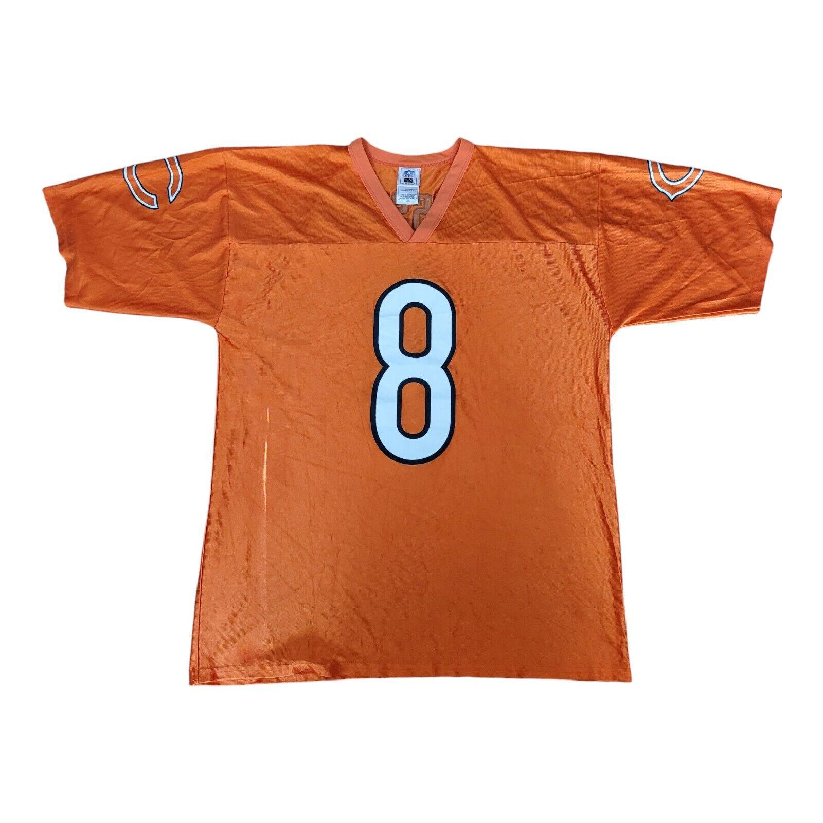 Chicago Bears NFL Jersey #8 Rex Grossman L - Authentic Polyester Official Licensed Iconic Design-USASTARFASHION