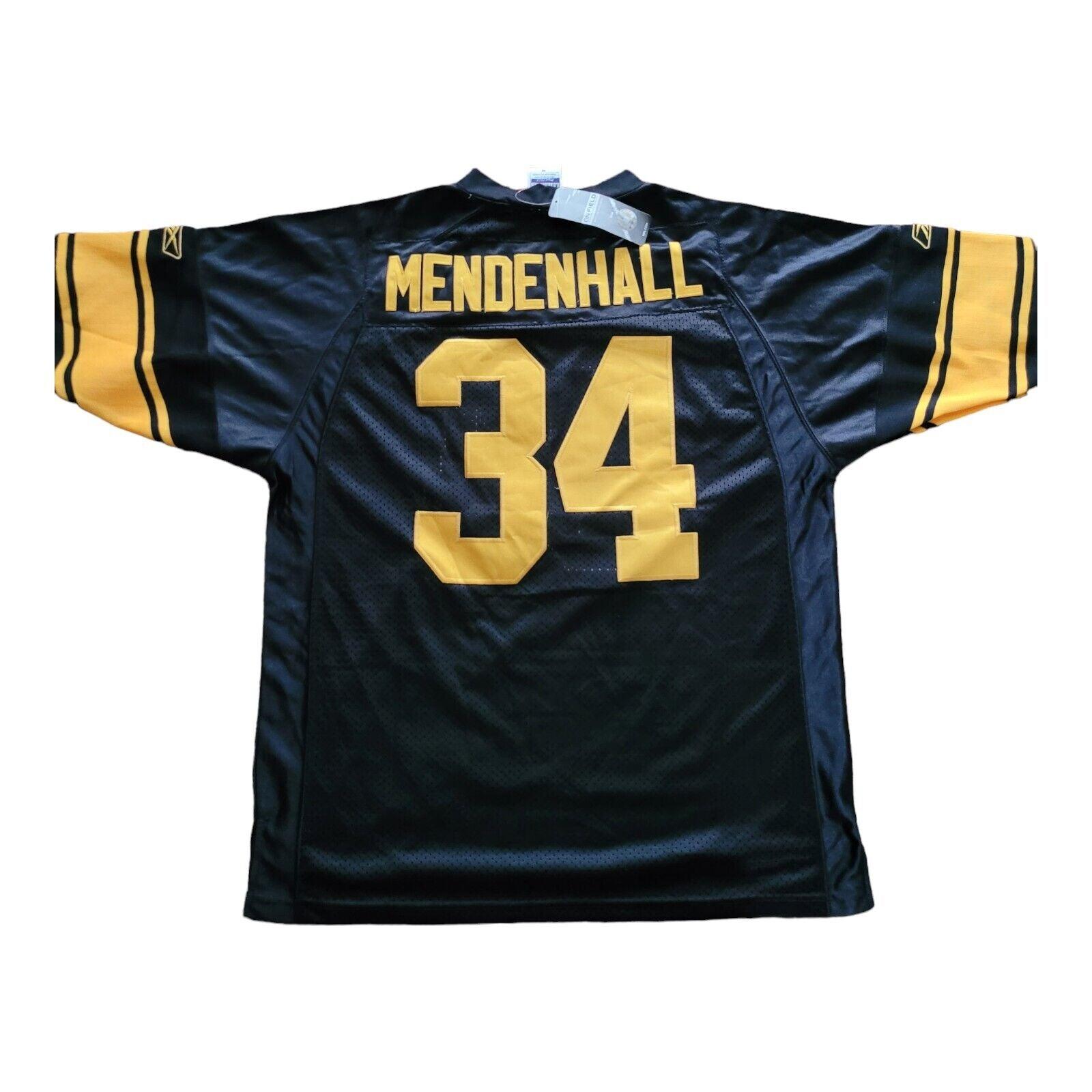 Pittsburgh Steelers Reebok NFL Mendenhall 34 Jersey Size 50 (L)-USASTARFASHION