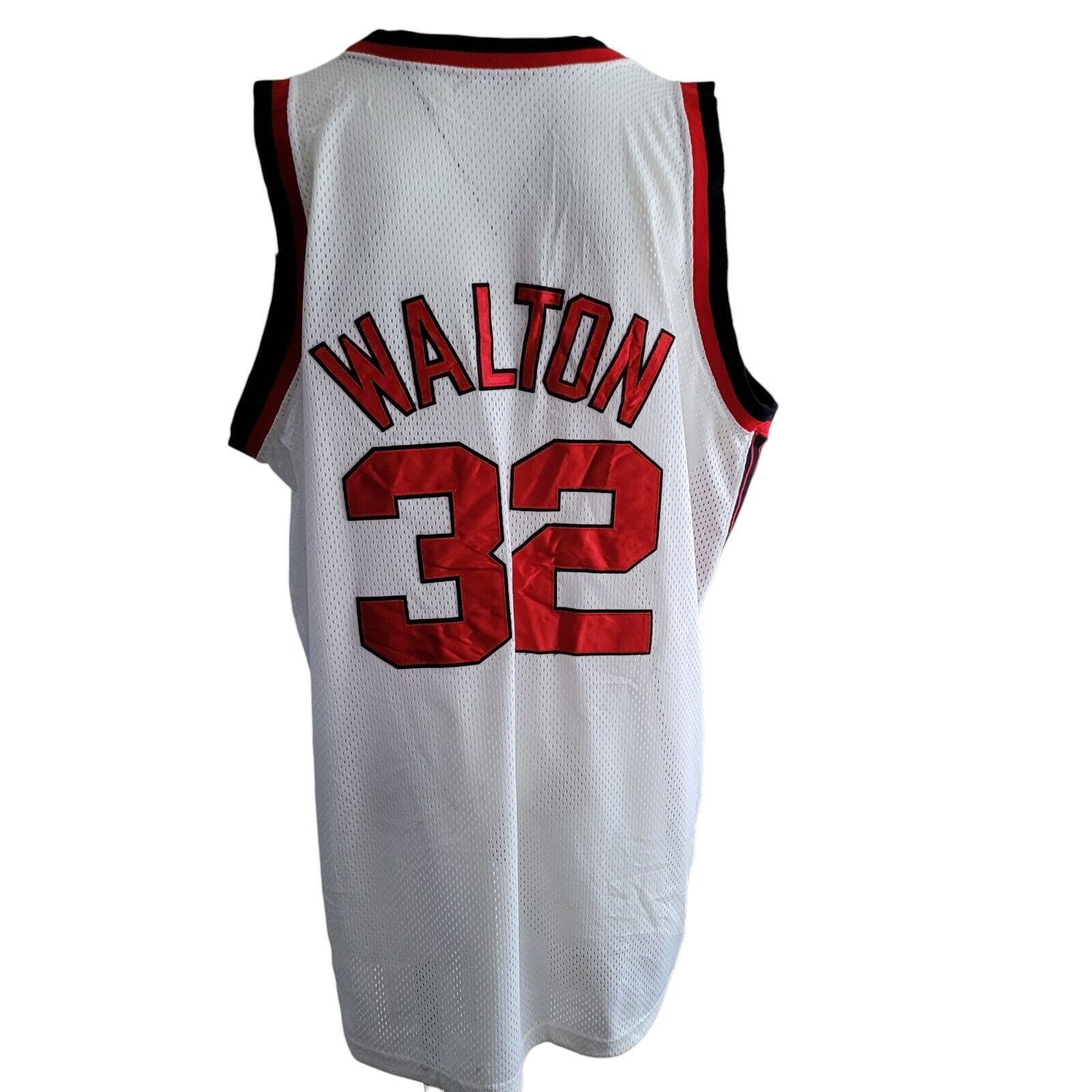 Bill Walton Portland Blazers #32 Jersey 1976-77 Size 56 Mitchell & Ness-USASTARFASHION