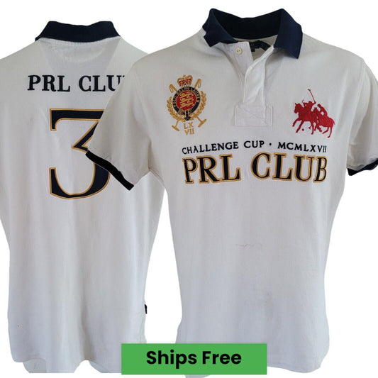 Ralph Lauren Vintage PRL Club Challenge Cup 1967 Shirt XL Men's Cotton-USASTARFASHION