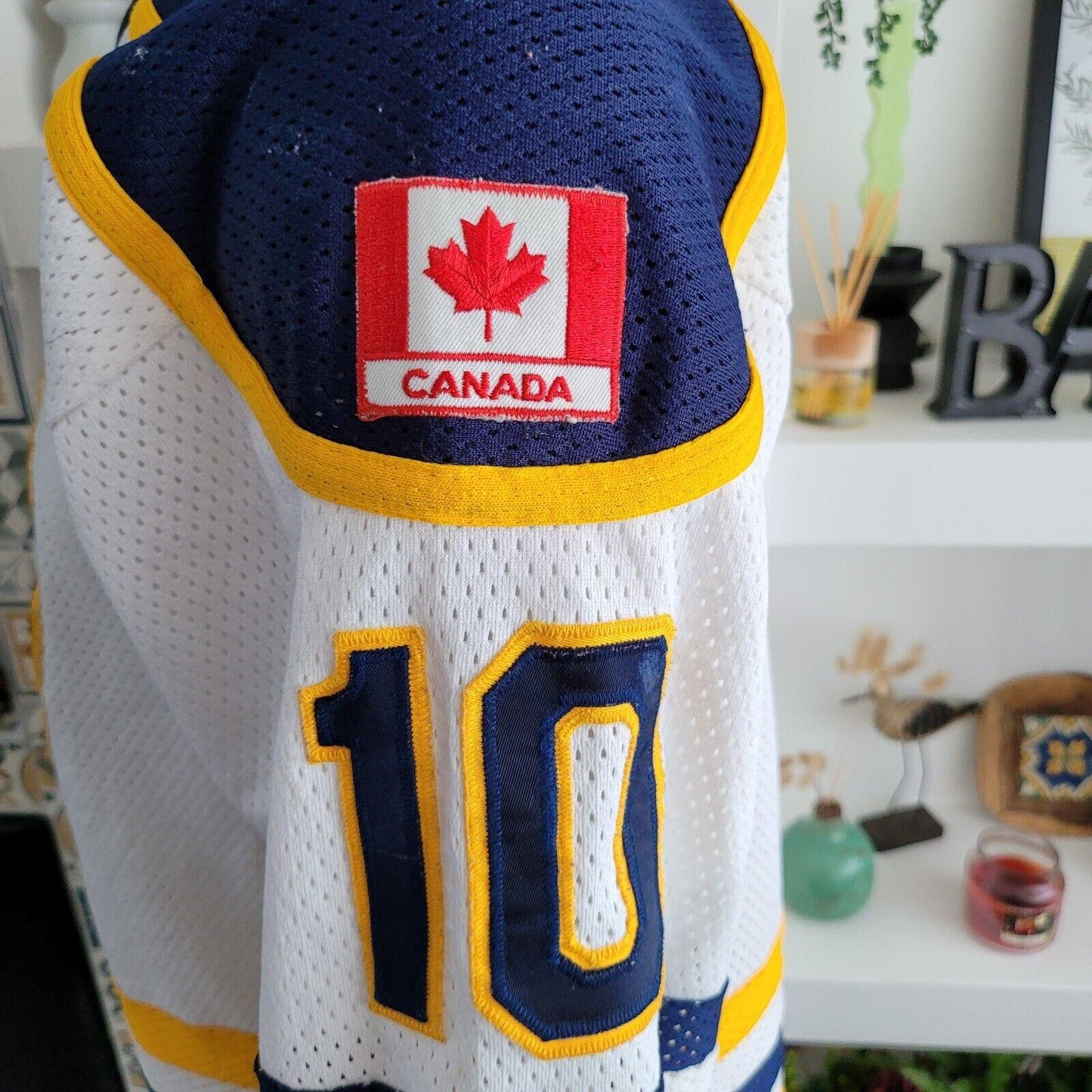 CANADA LASALLE SABRES HOCKEY #10 JERSEY XL | AUTHENTIC TEAM APPAREL-USASTARFASHION