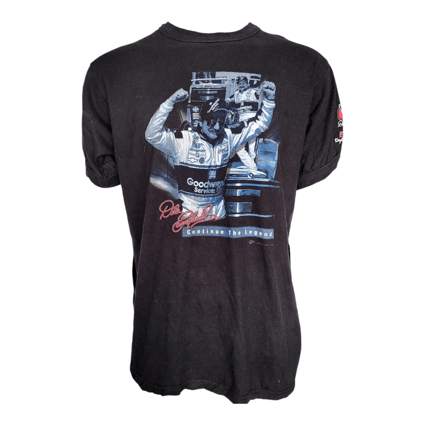 Dale Earnhardt 1998 Daytona Win T-Shirt, Men’s Size Large, Winner’s Circle