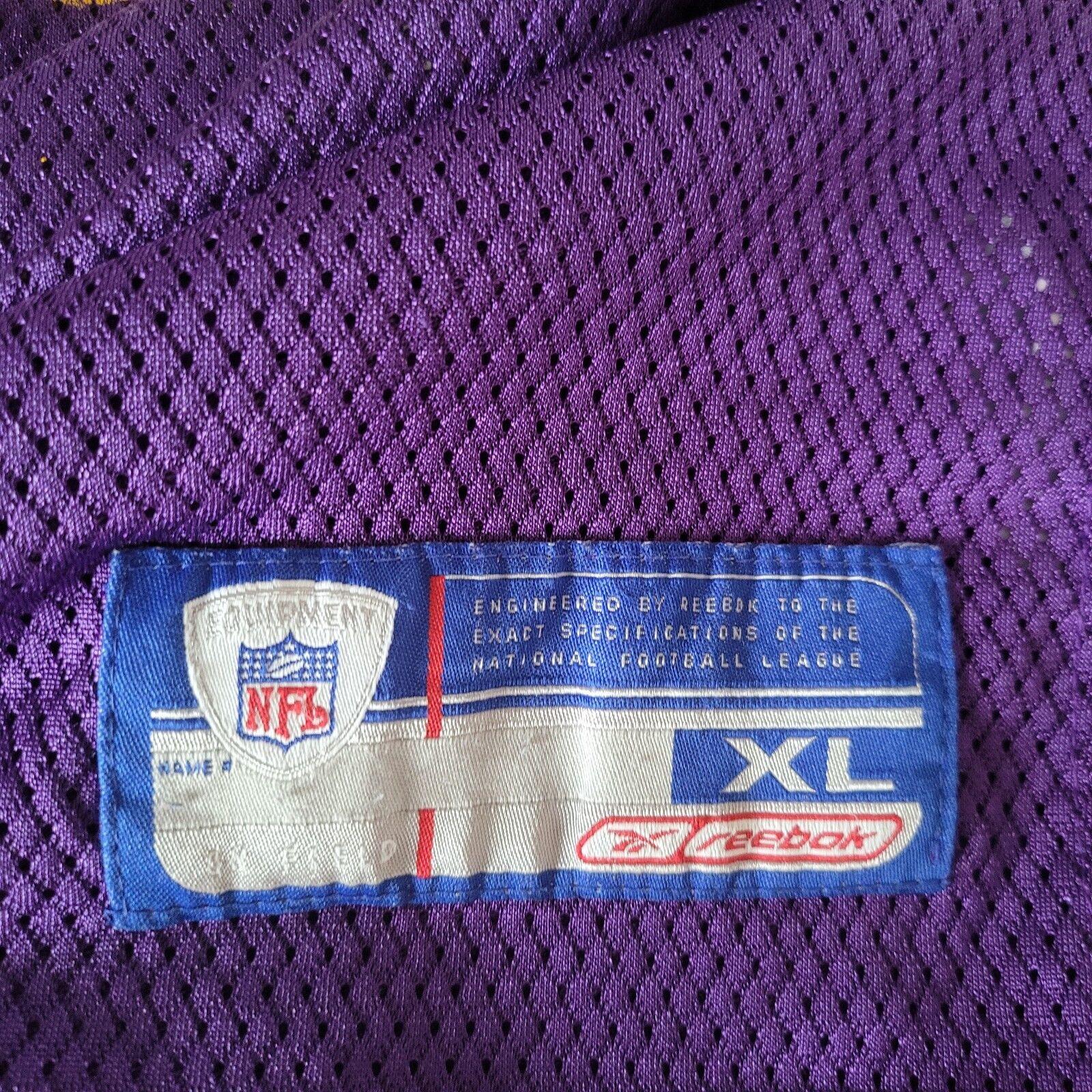 NFL Minnesota Vikings CHAVOUS #21 Men's XL Jersey Purple Retro Vintage-USASTARFASHION