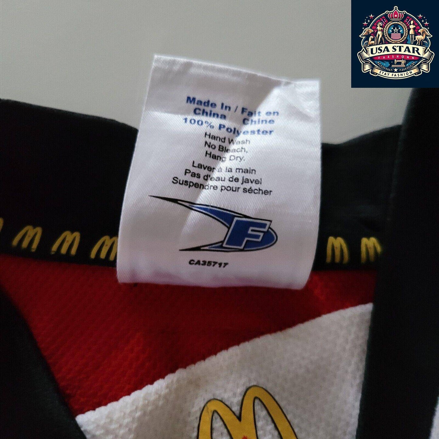 FORCE McDONALD Adult Size M Swansea Hockey Jersey with Team Canada Logos, Comfortable Fit - USASTARFASHION