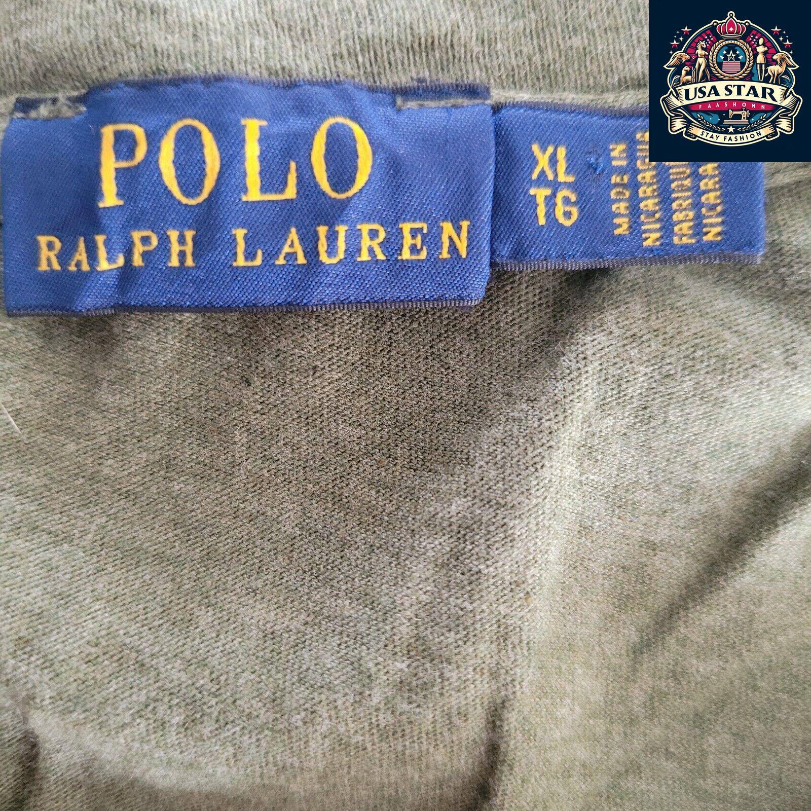 Ralph Lauren T-Shirt for Youth XL & Adult S/M - 100% Cotton, Classic Crew Neck, Breathable Comfort - USASTARFASHION