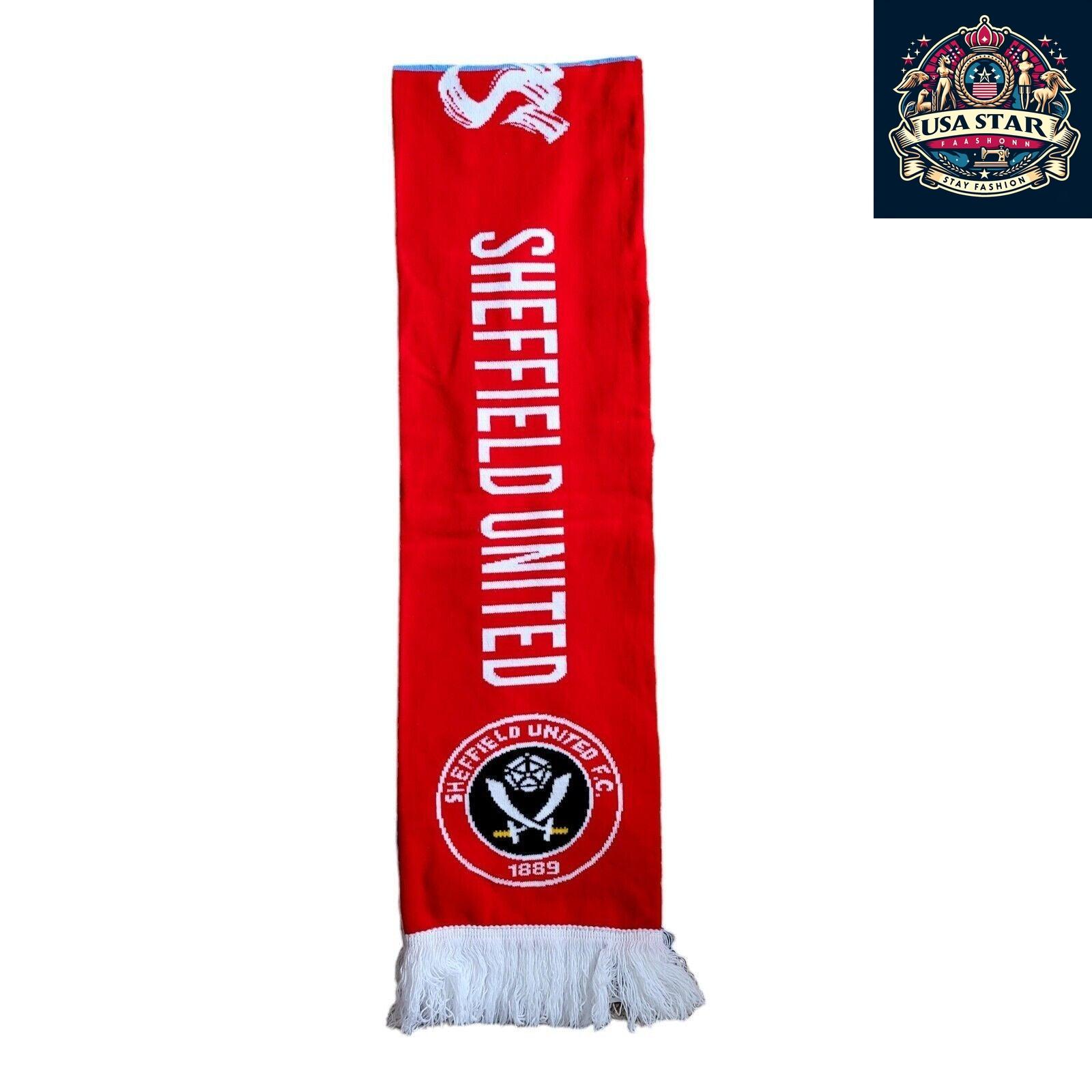 Sheffield United Scarf Vs Manchester City FA Cup Semi-Final Wembley 2023 Collector's Item - USASTARFASHION