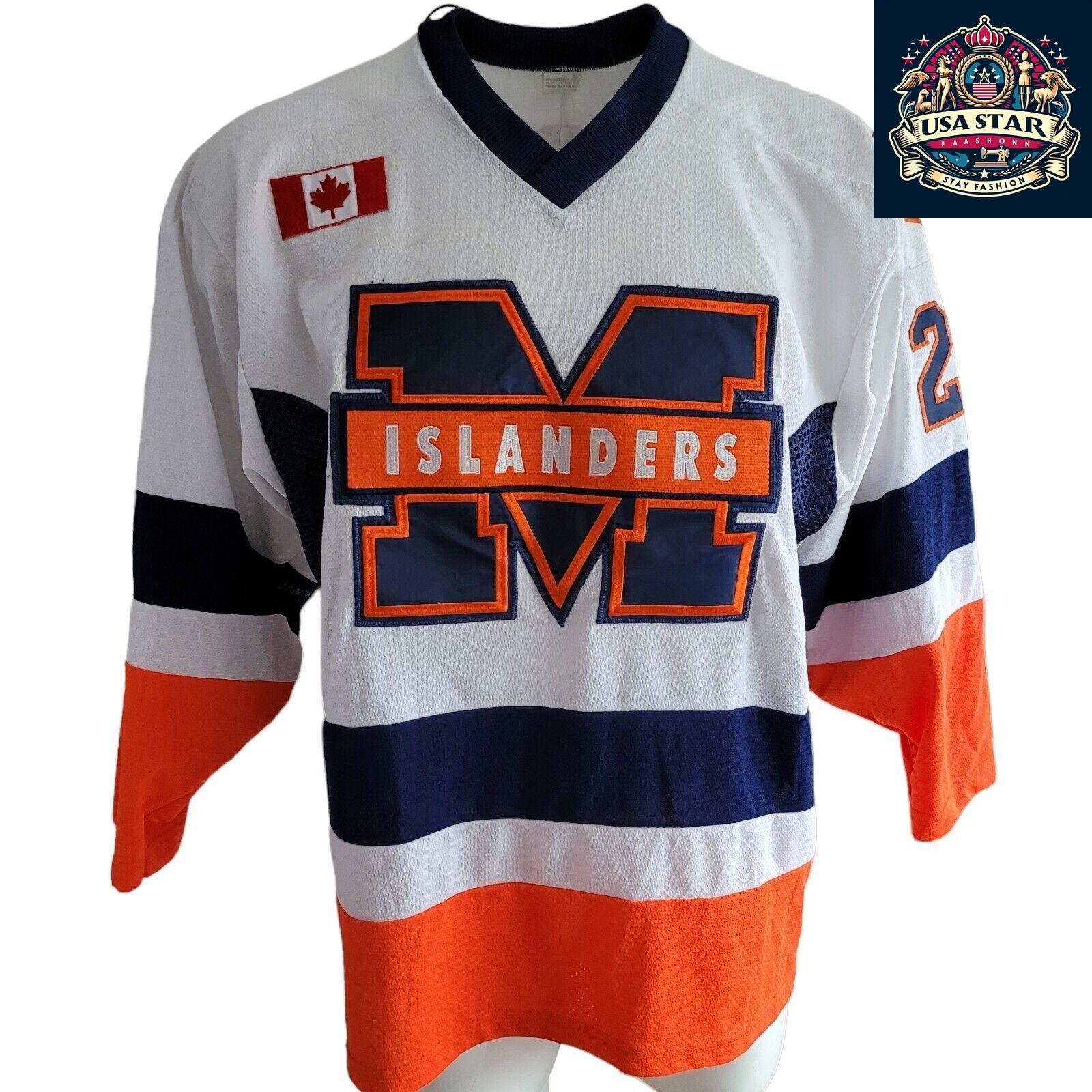 New York Islanders Jersey Nicholson #24 Adult Size L - Authentic Team Spirit Apparel - USASTARFASHION