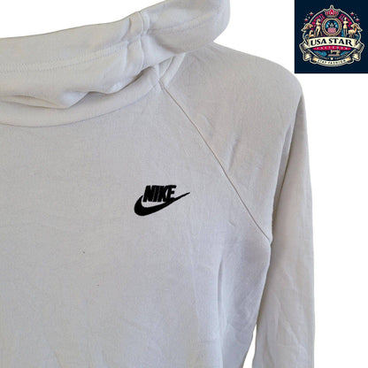 Nike Women's Hoodie Medium - Comfortable Fit, Breathable Fabric, Iconic Logo, Versatile Style - USASTARFASHION