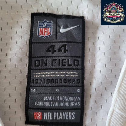Nike Cleveland Browns Jersey - Men's L White Richardson #33 Short Sleeve - Team Logo & Comfort - USASTARFASHION