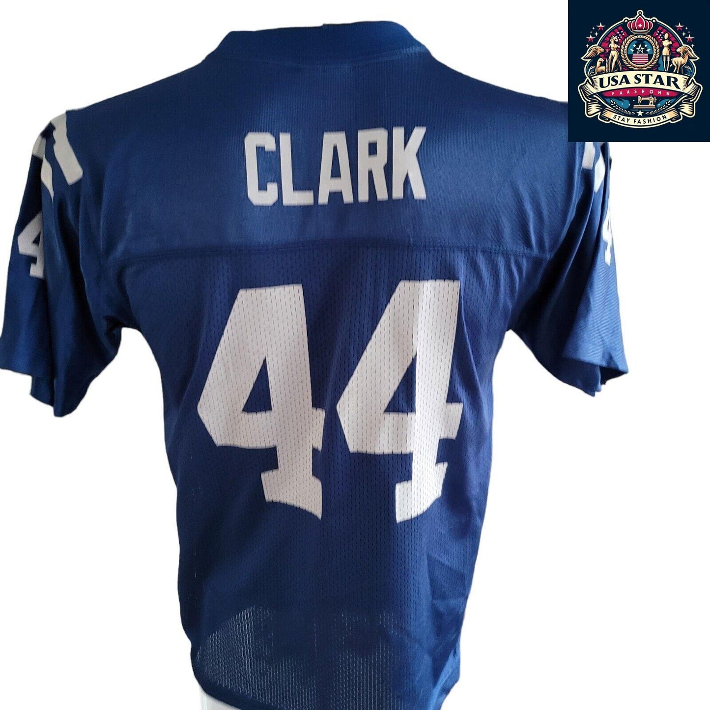 Indianapolis Colts Jersey Youth Large Dallas Clark #44 - Comfortable Fan Apparel for Young Fans - USASTARFASHION