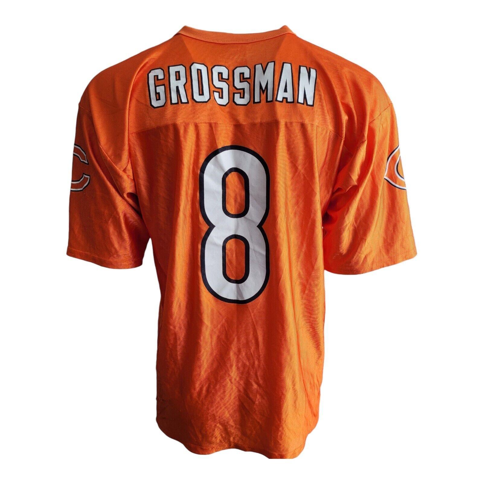 Chicago Bears NFL Jersey #8 Rex Grossman L - Authentic Polyester Official Licensed Iconic Design-USASTARFASHION