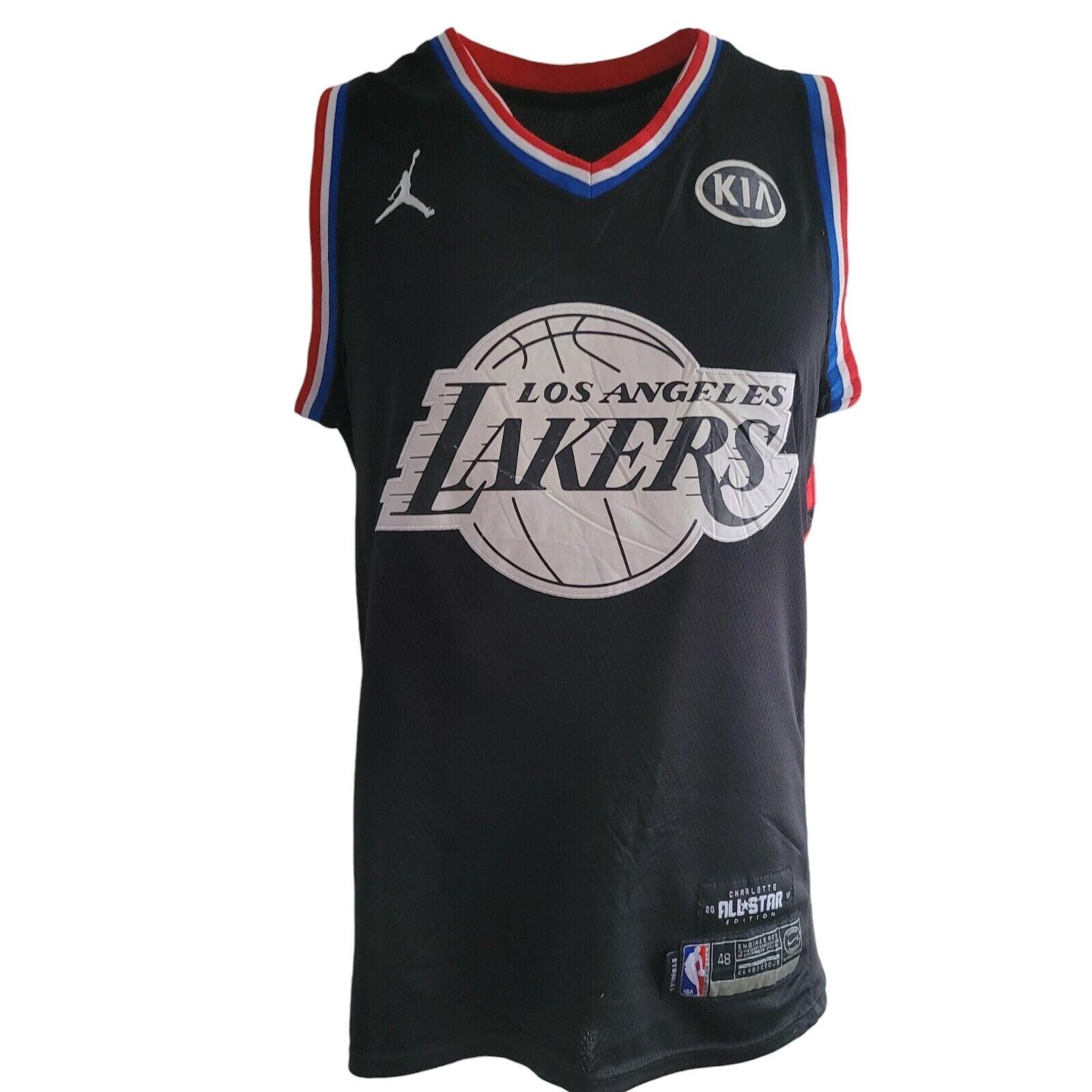 JORDAN Lakers LeBron James #23 All-Star Jersey | Size 48 (S/M)-USASTARFASHION