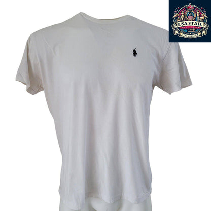 Polo Ralph Lauren Grey Cotton T-Shirt for Men & Women - Soft, Breathable, Timeless Design - USASTARFASHION