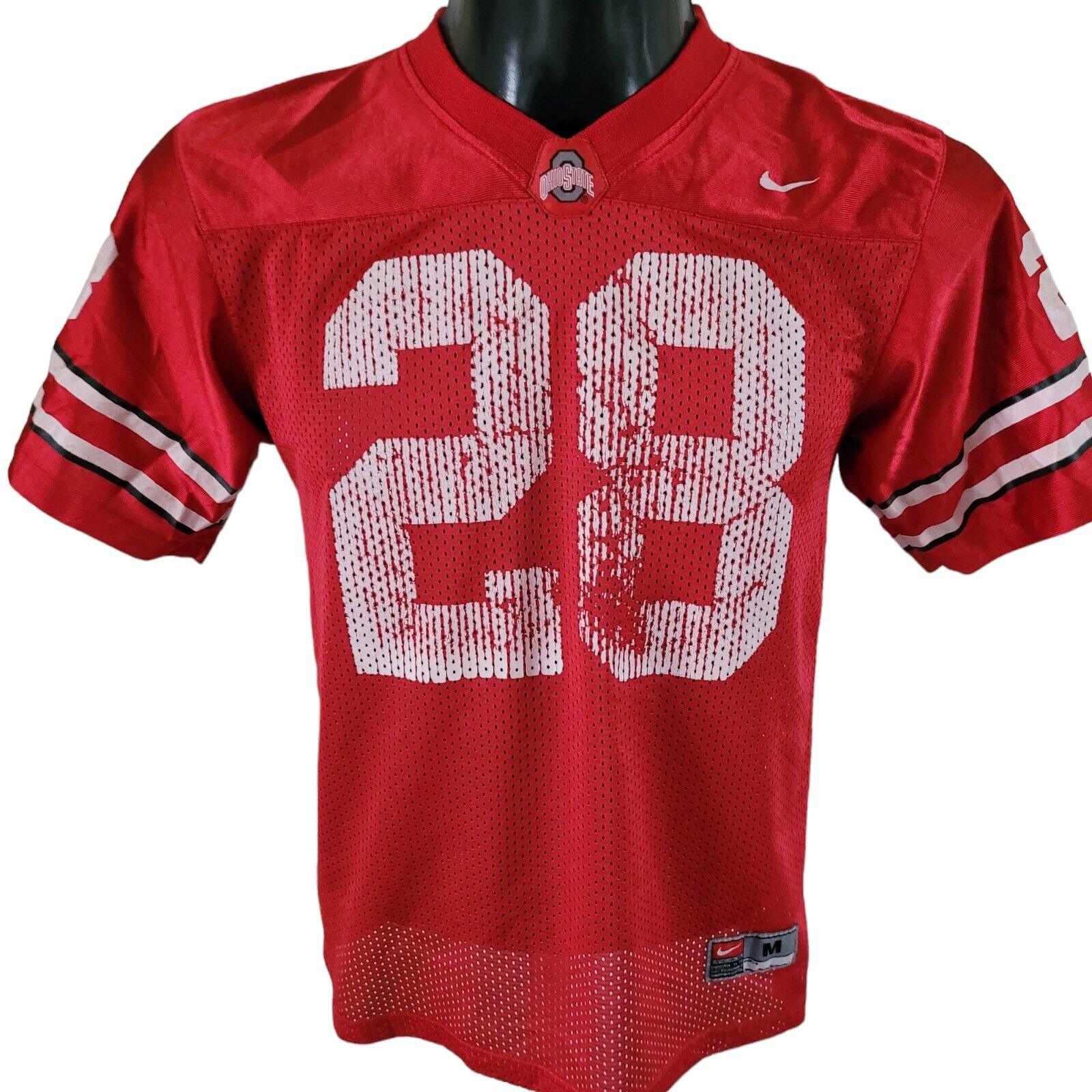 Ohio State #28 Youth Football Jersey - Official Logo & Premium Materials - Size L-USASTARFASHION